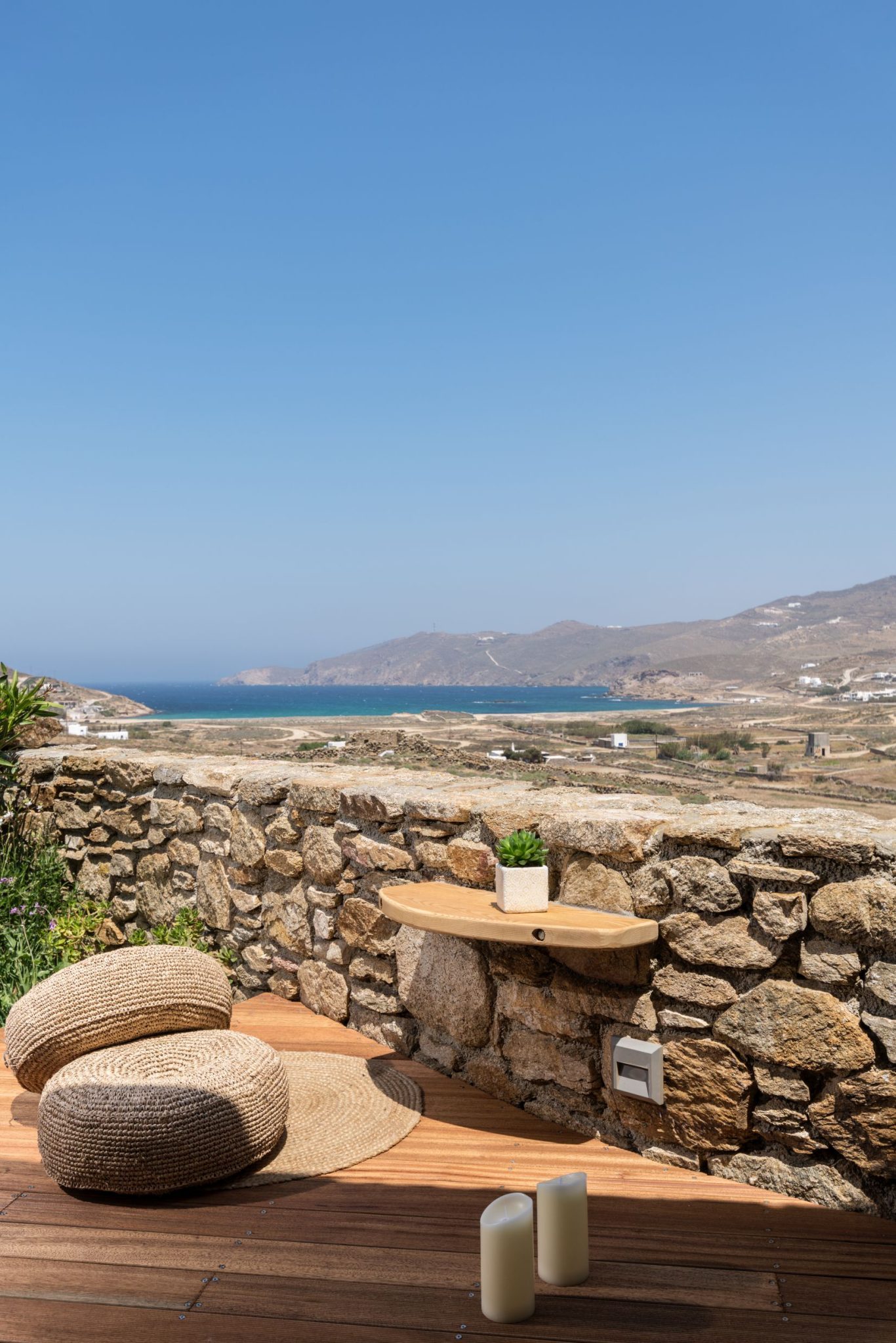 Villa Zephyr in Ftelia-mykonos available for rent by Presidence