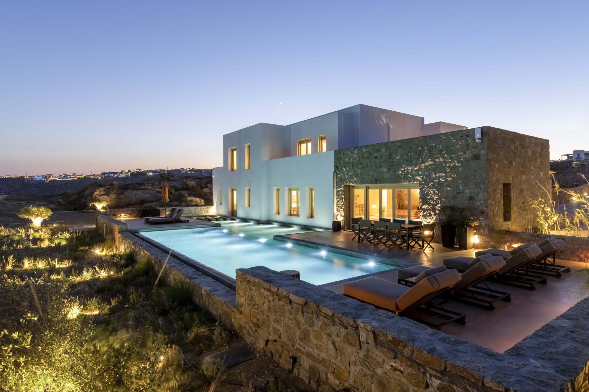 Villa Hemera in Platis Gialos-mykonos available for rent by Presidence