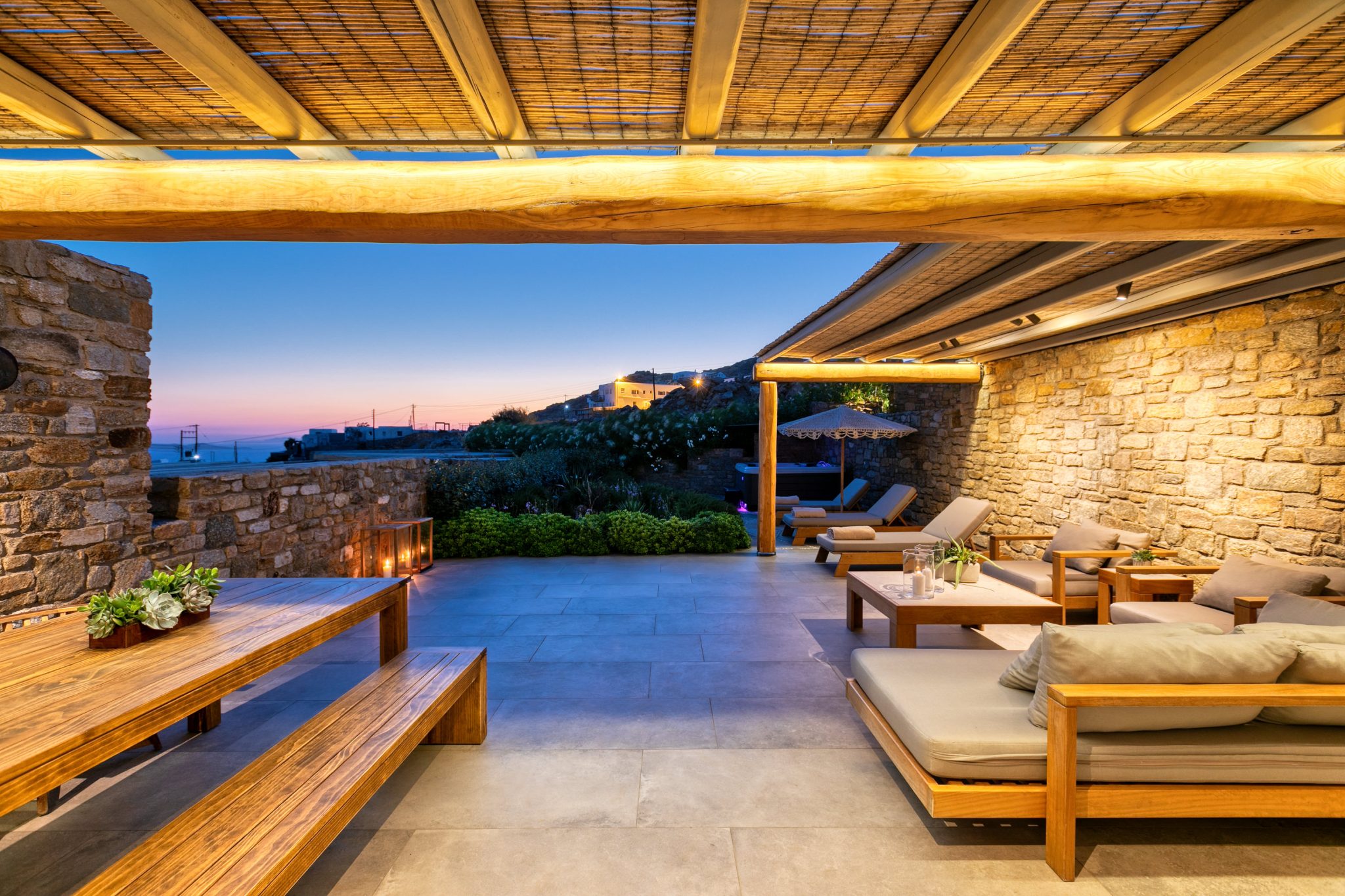 Villa Saporé in Tourlos-mykonos available for rent by Presidence