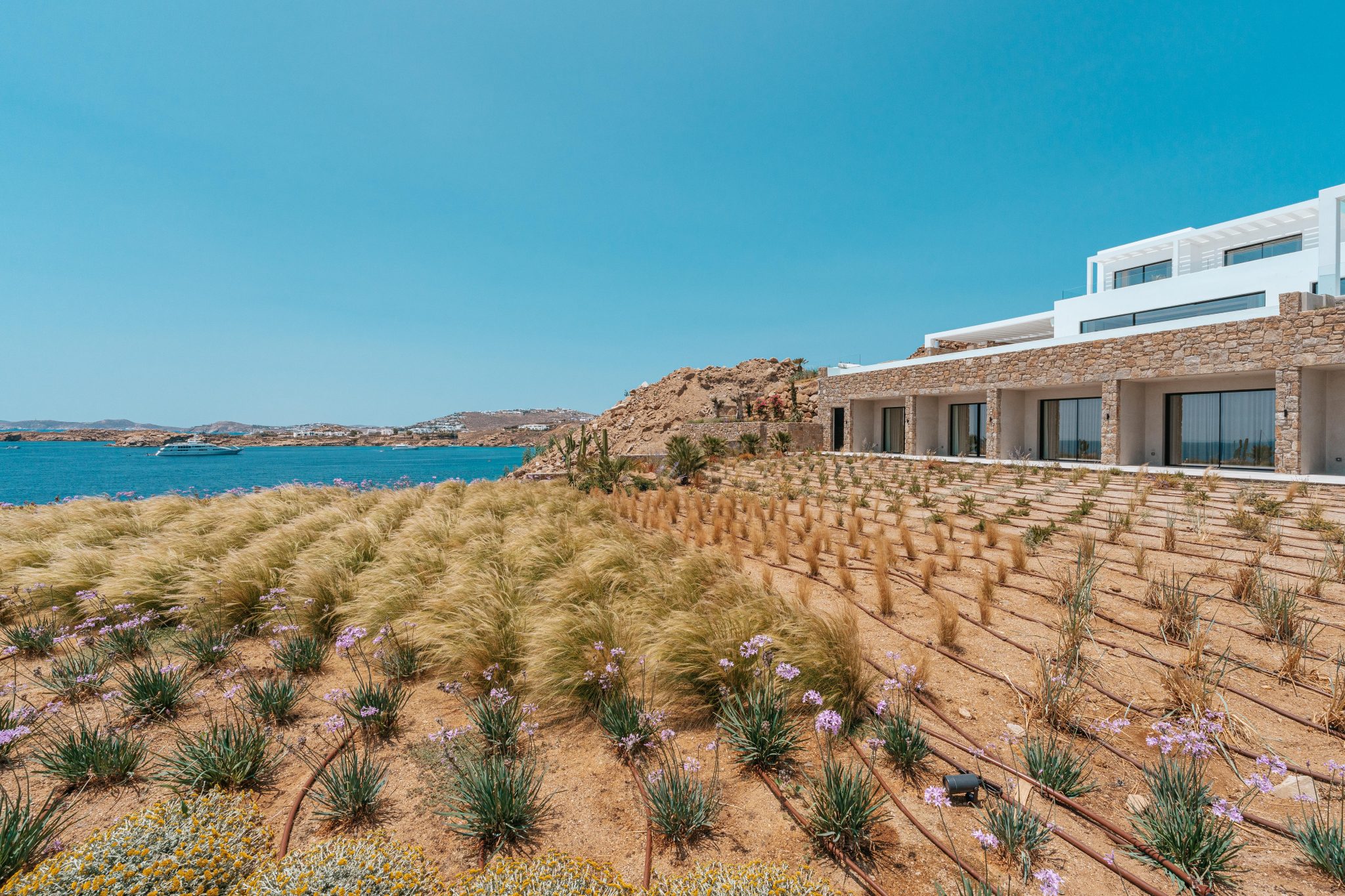 Villa Elysia in Super Paradise Beach-mykonos available for rent by Presidence