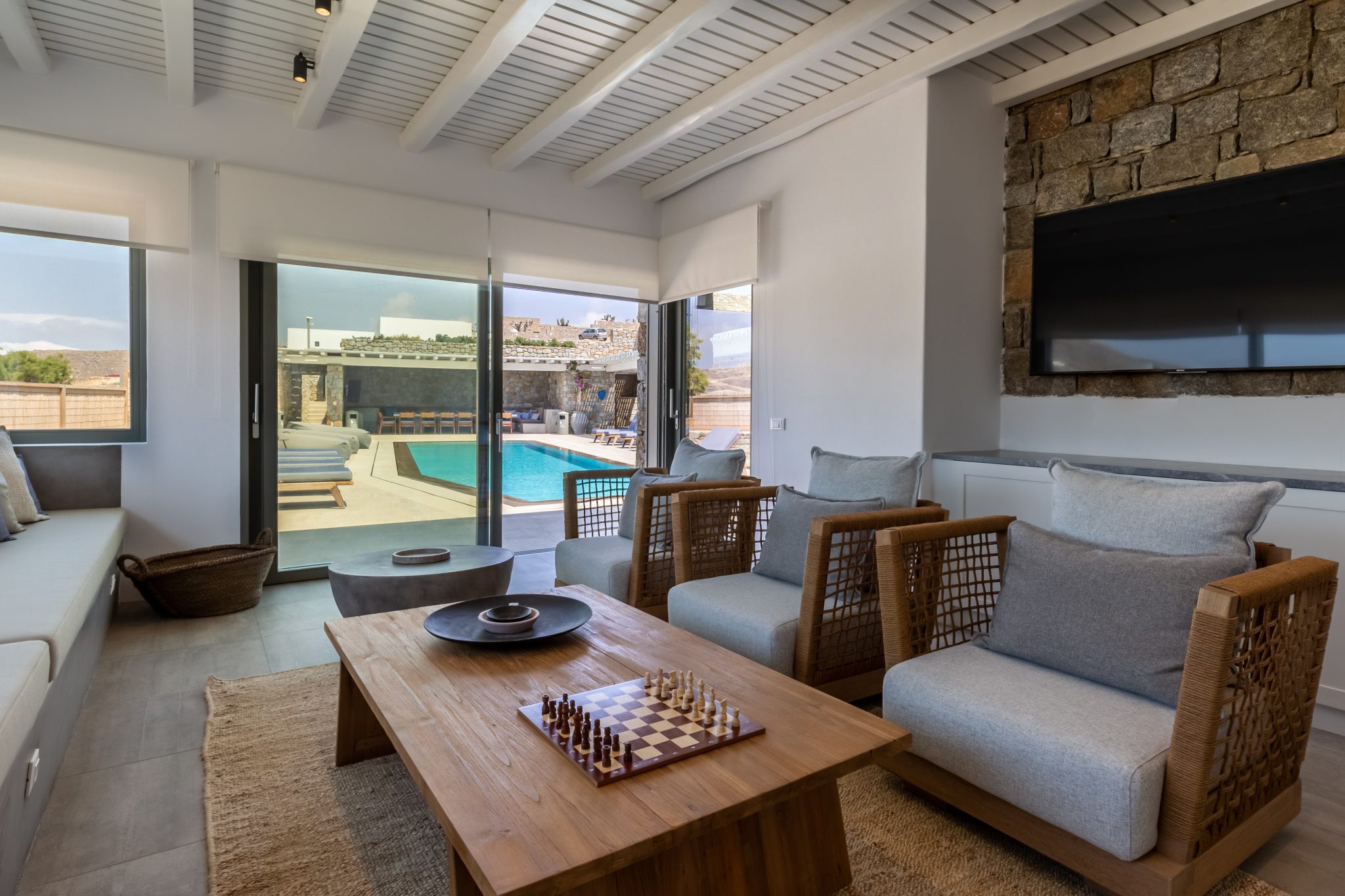 Villa Comet in Kalo Livadi-mykonos available for rent by Presidence