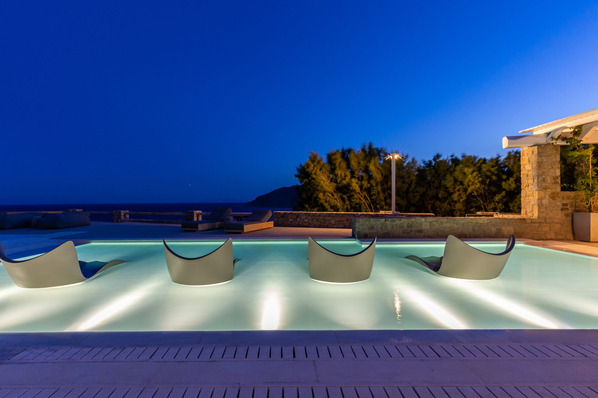 Villa Comet in Kalo Livadi-mykonos available for rent by Presidence