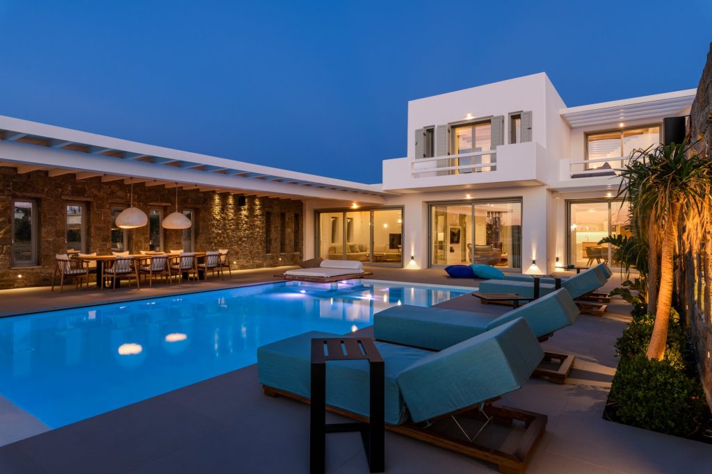 Villa Leah in Drafaki-mykonos available for rent by Presidence