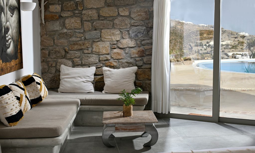 Villa Lush in Platis Gialos-mykonos available for rent by Presidence