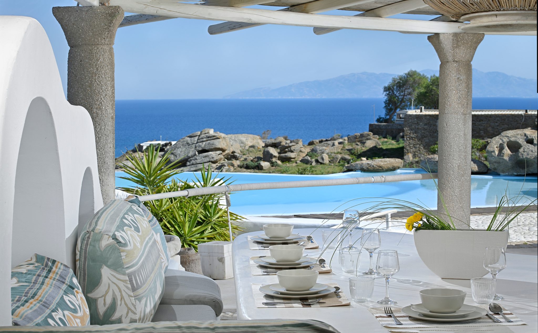 Villa Velvet in Platis Gialos-mykonos available for rent by Presidence