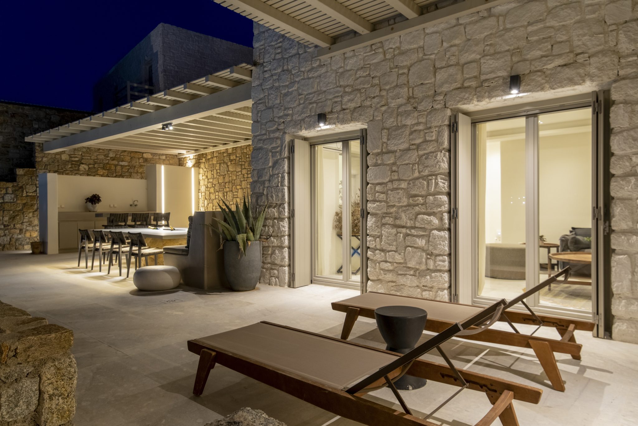 Villa Poem in Kalo Livadi-mykonos available for rent by Presidence