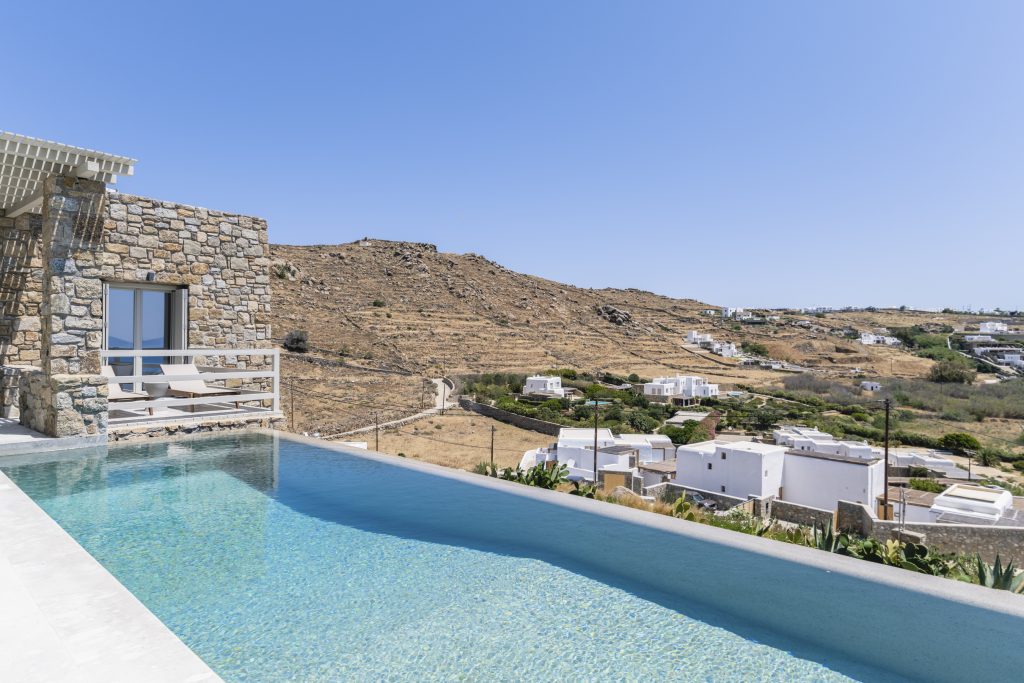 Villa Poem in Kalo Livadi-mykonos available for rent by Presidence