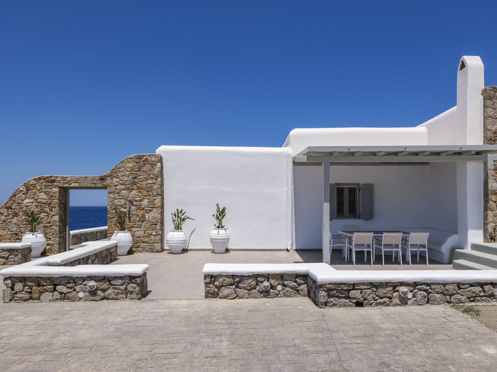 Villa Utopia in Kanalia-mykonos available for rent by Presidence