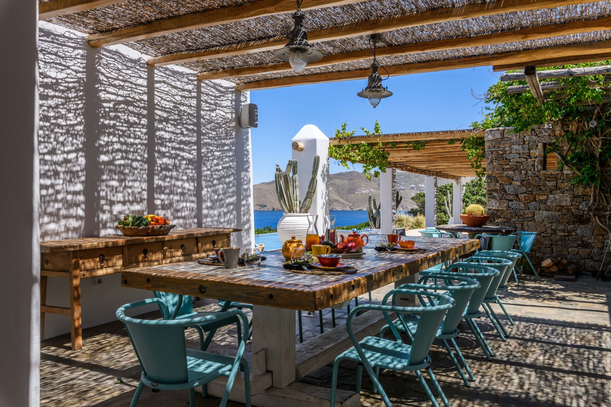 Villa Aquila in Panormos-mykonos available for rent by Presidence