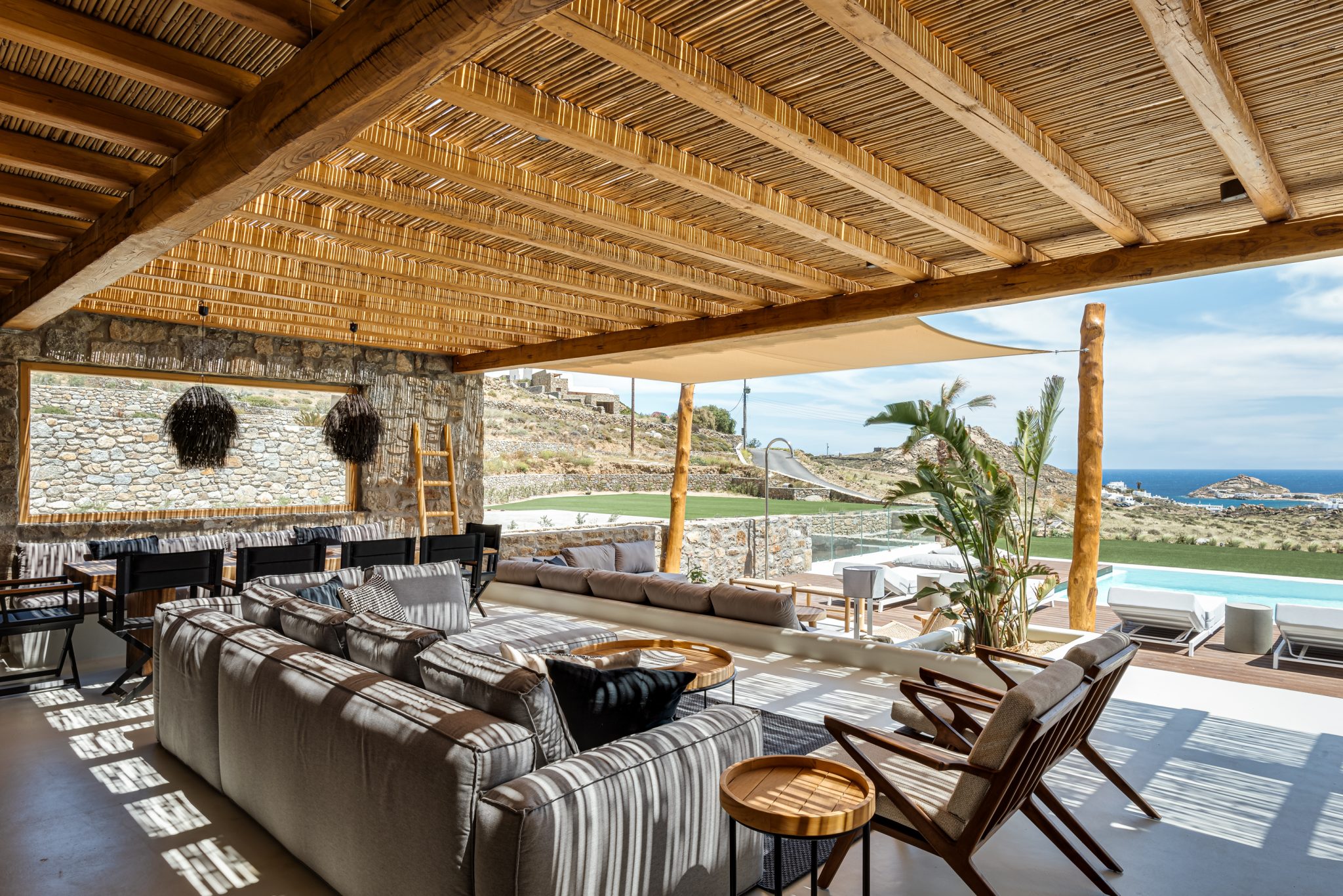 Villa Harris in Kalafatis-mykonos available for rent by Presidence