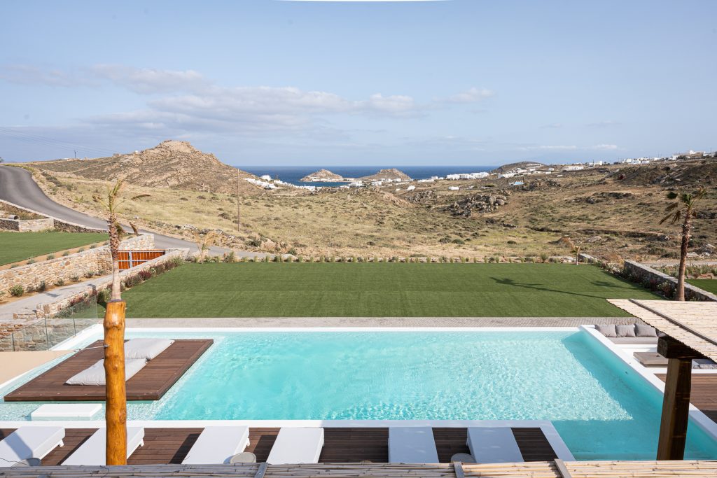 Villa Harris in Kalafatis-mykonos available for rent by Presidence