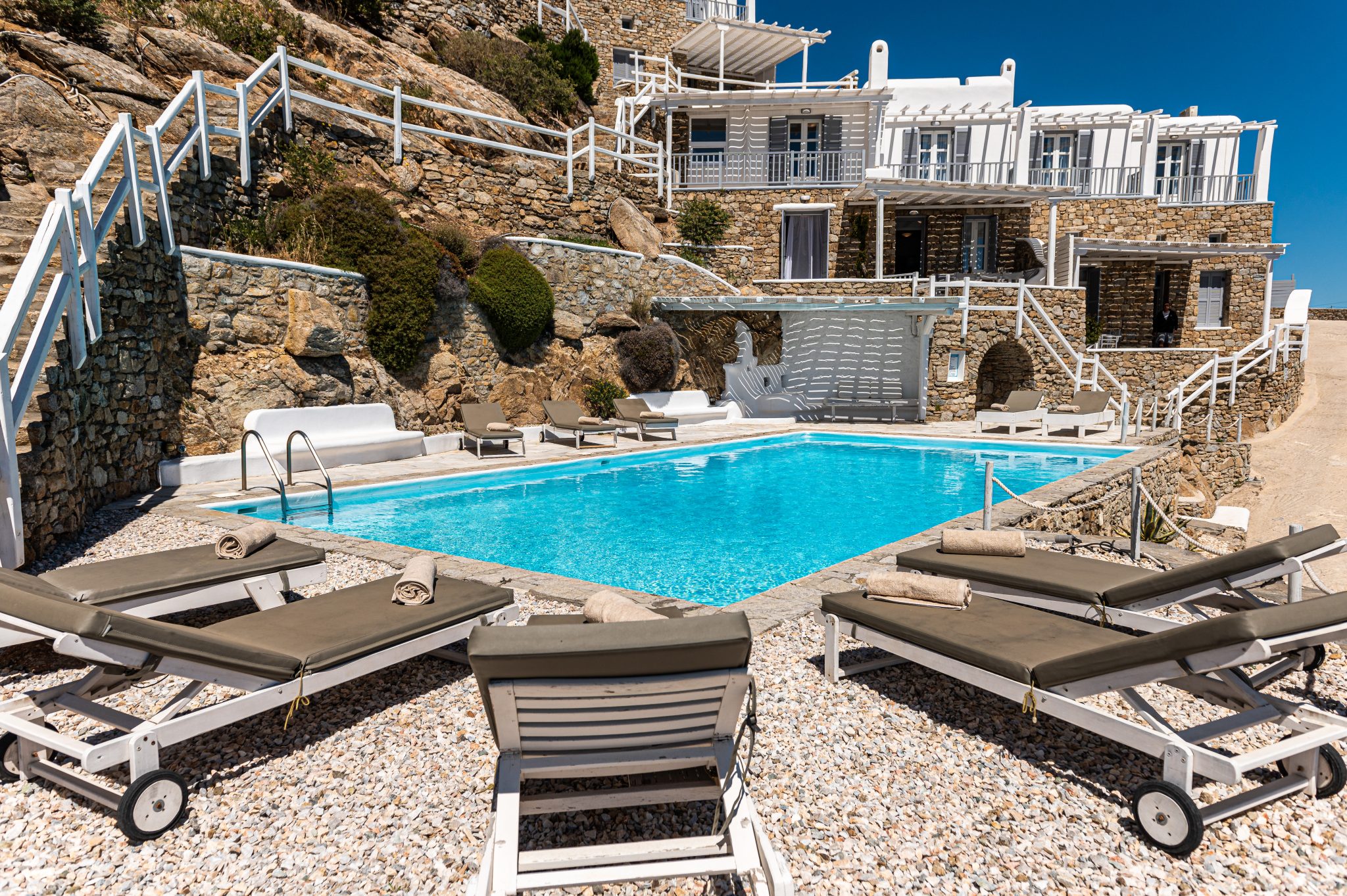 Villa Thule in Psarou-mykonos available for rent by Presidence