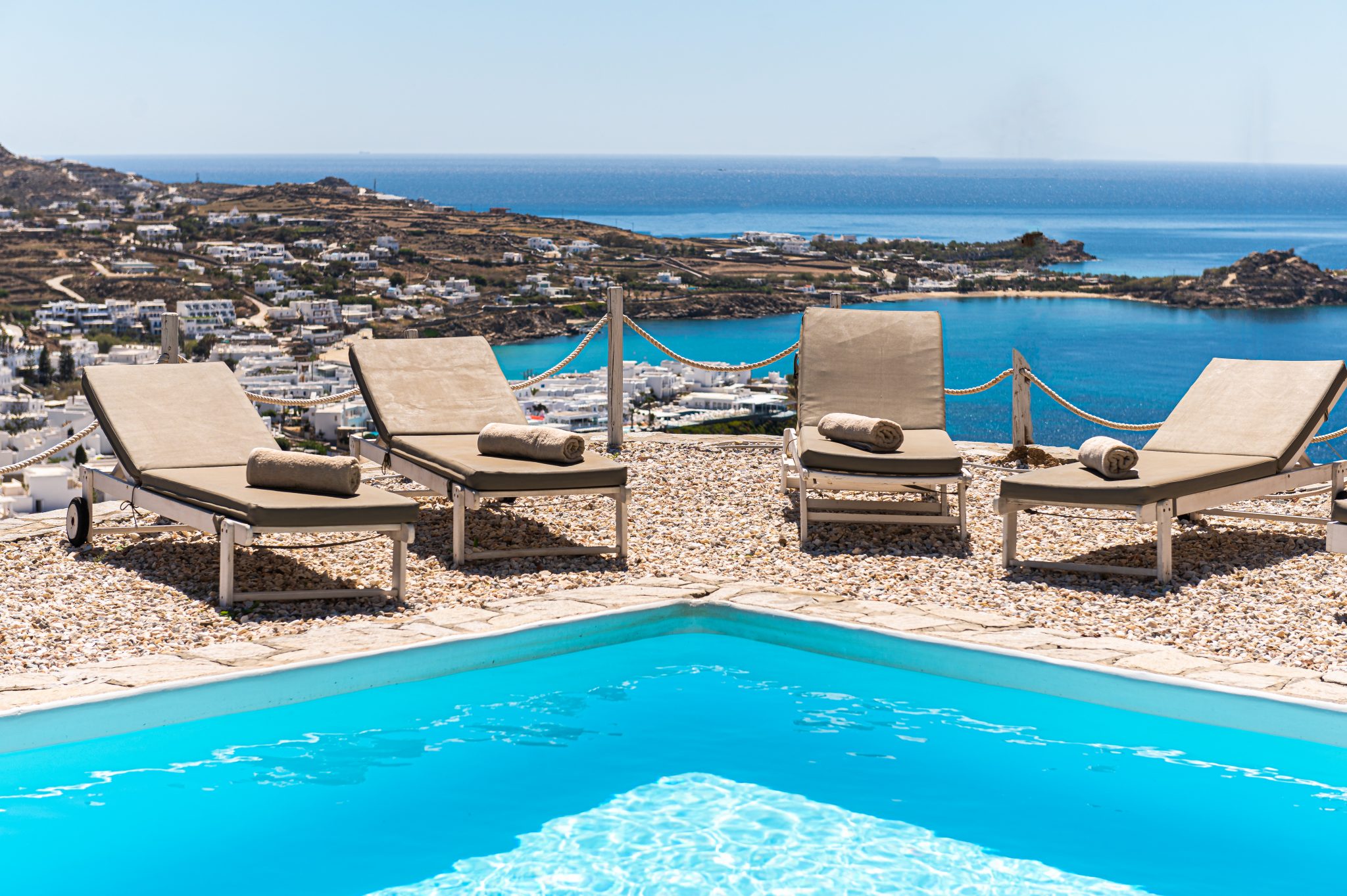 Villa Thule in Psarou-mykonos available for rent by Presidence