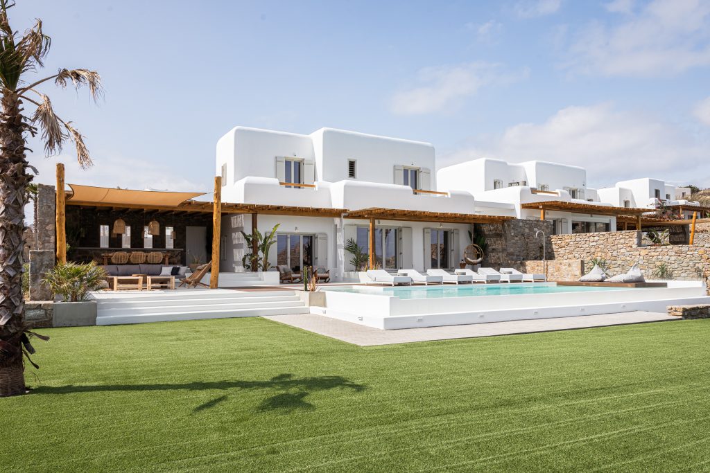 Villa Zina in Kalafatis-mykonos available for rent by Presidence