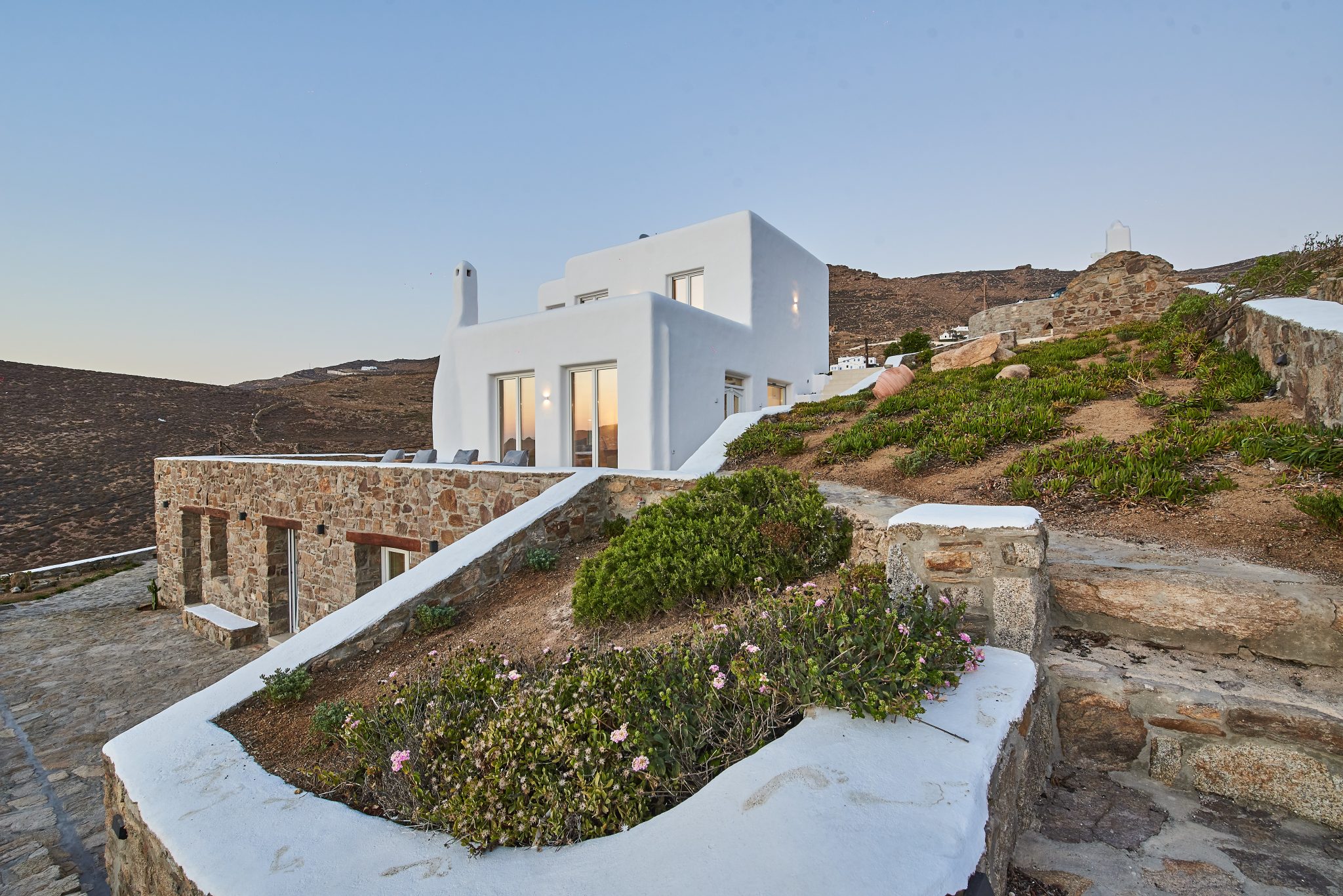 Villa Annora in Ftelia-mykonos available for rent by Presidence