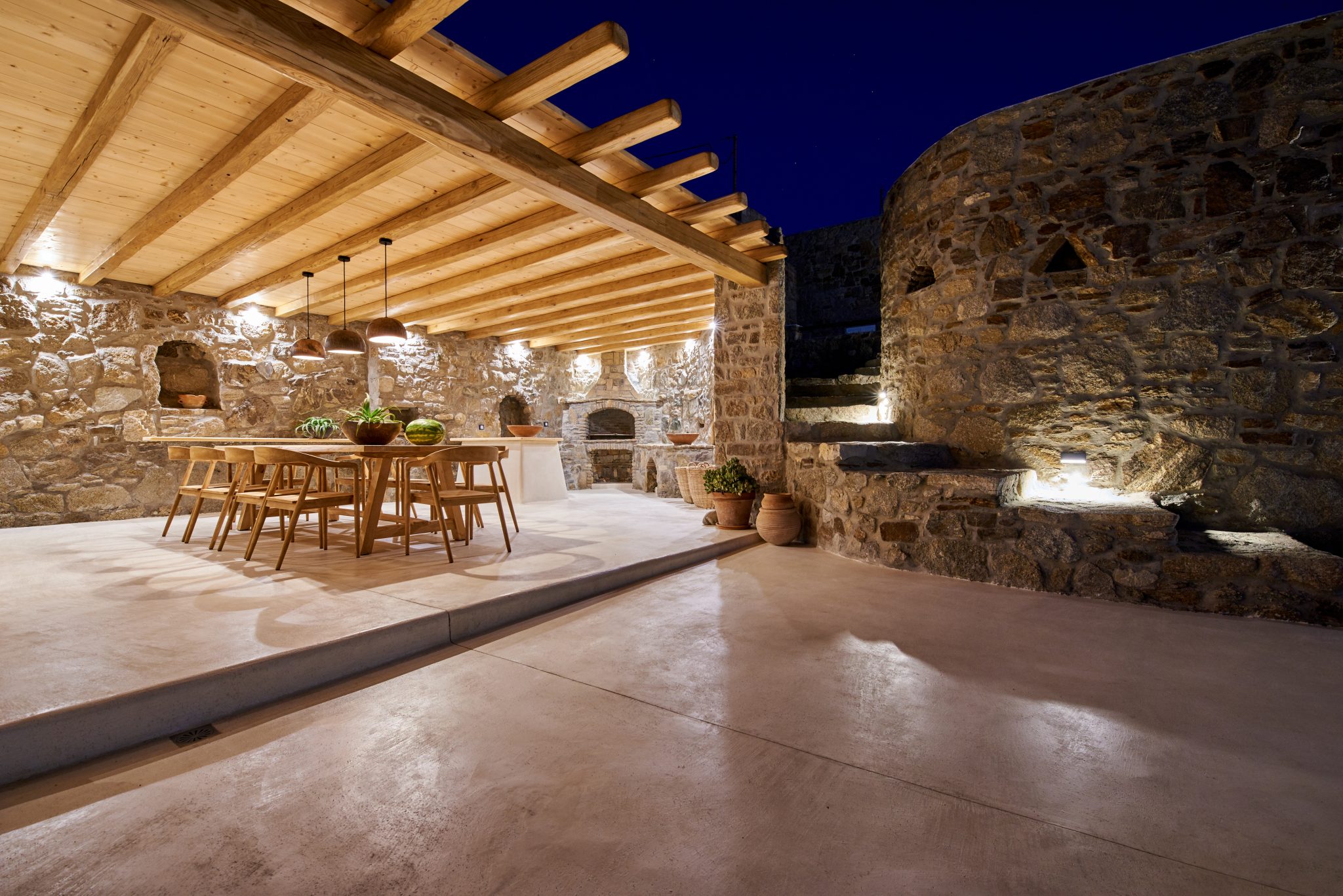 Villa Annora in Ftelia-mykonos available for rent by Presidence