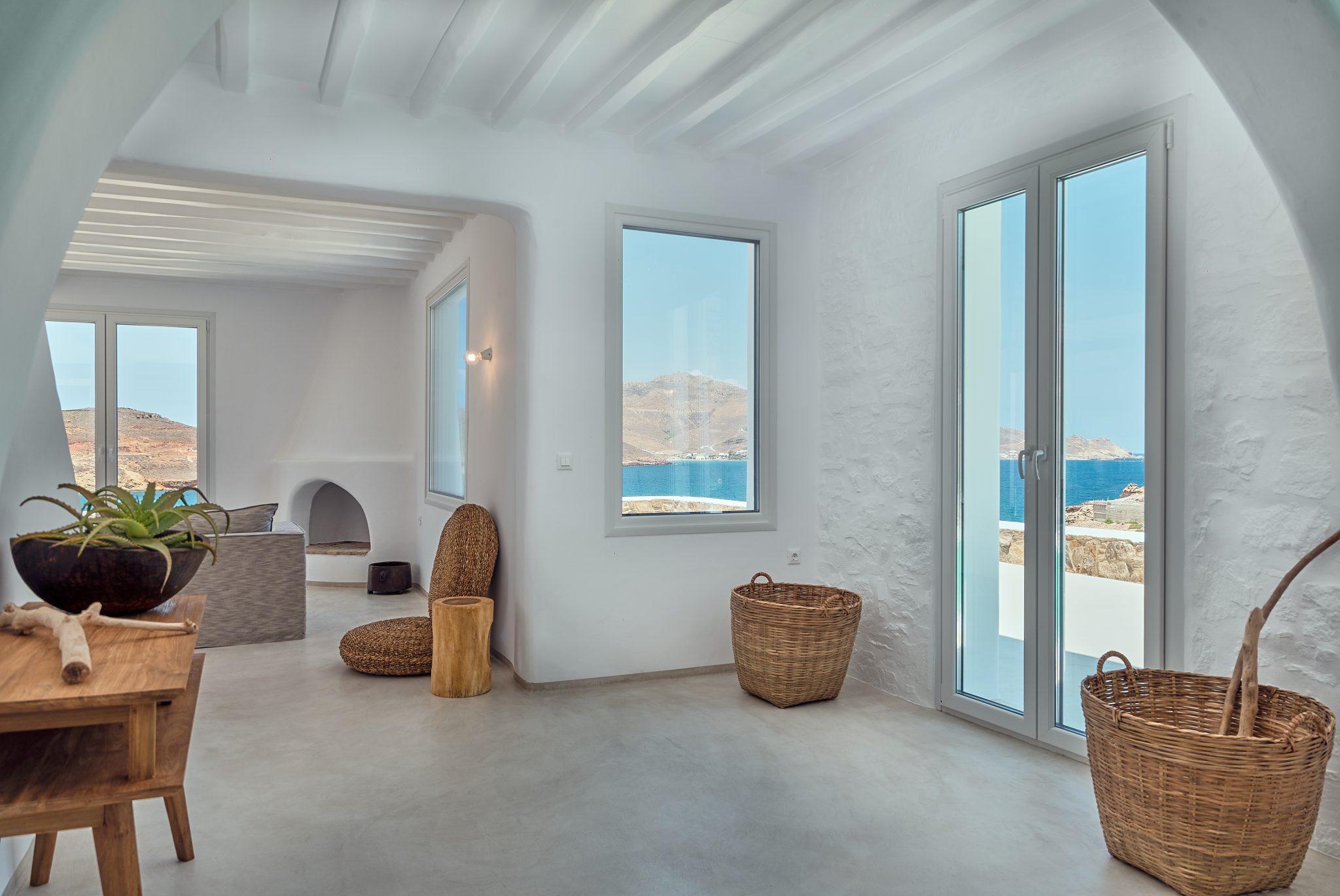 Villa Annora in Ftelia-mykonos available for rent by Presidence