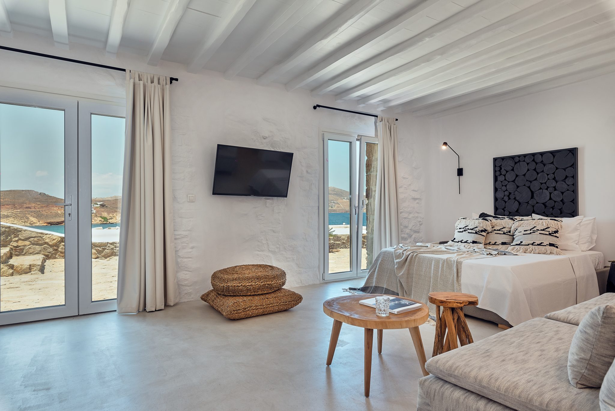 Villa Annora in Ftelia-mykonos available for rent by Presidence