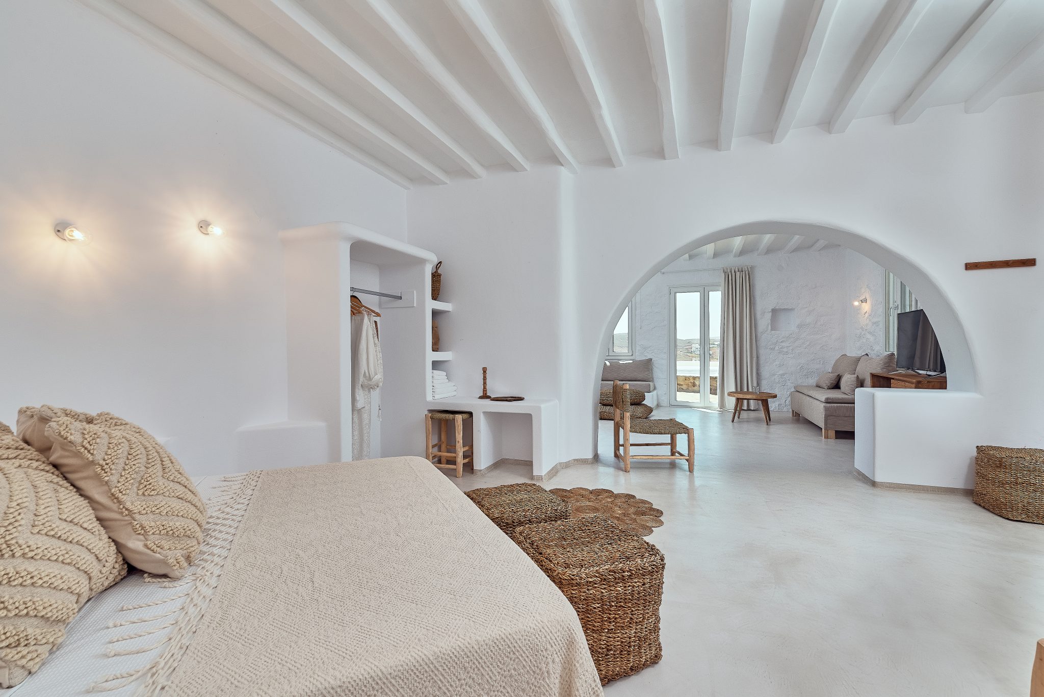 Villa Annora in Ftelia-mykonos available for rent by Presidence