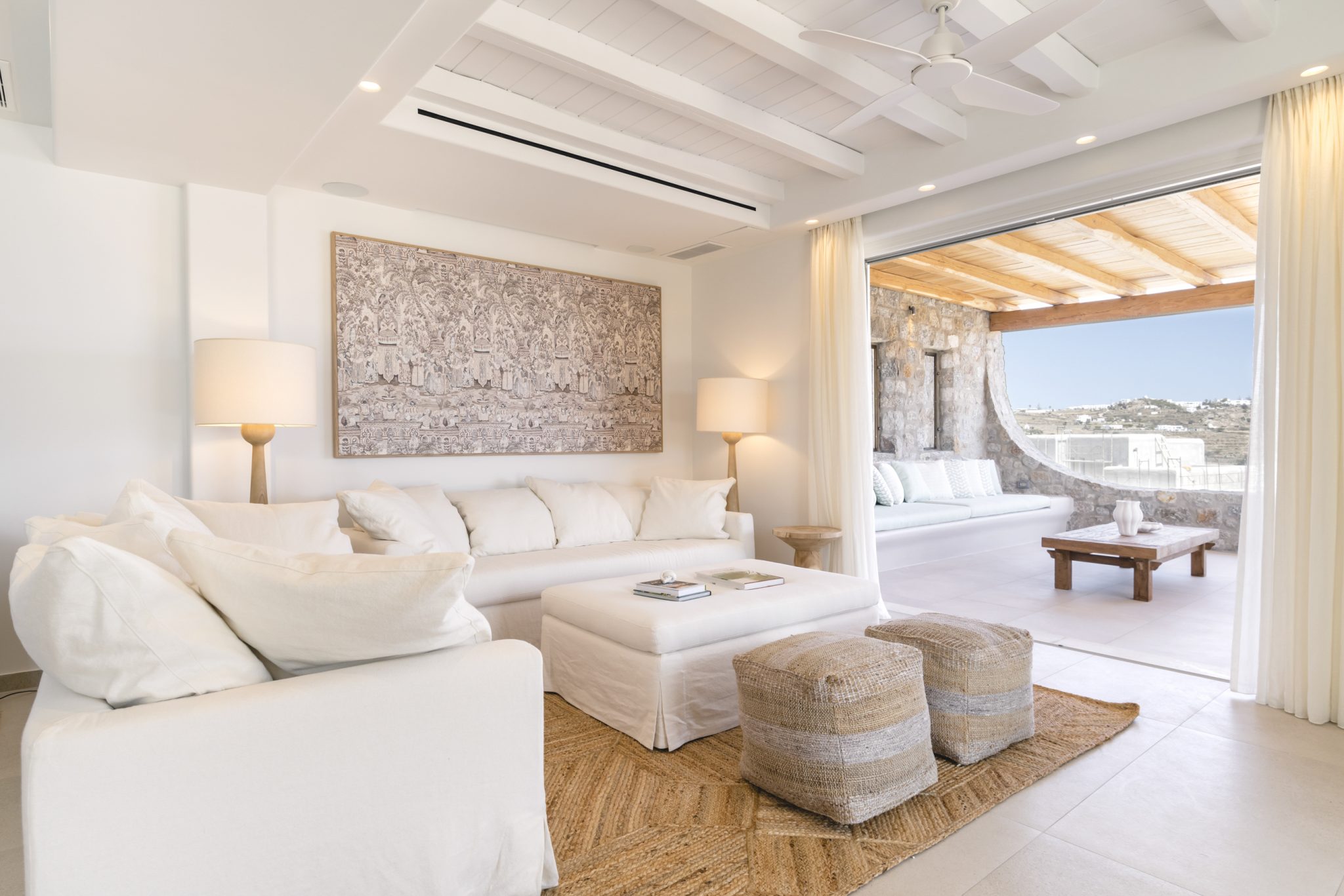 Villa Eden in Ornos-mykonos available for rent by Presidence