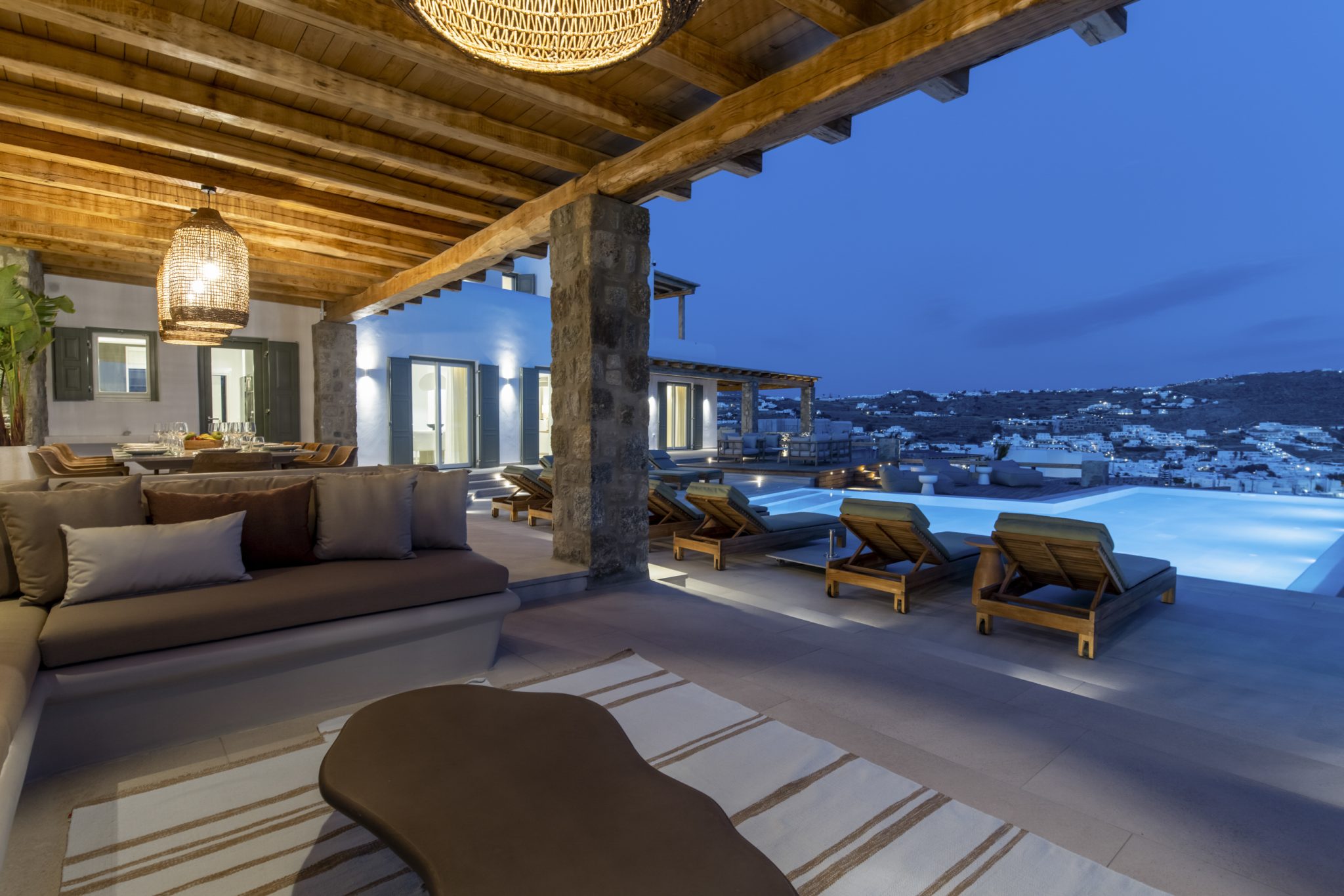 Villa Eden in Ornos-mykonos available for rent by Presidence