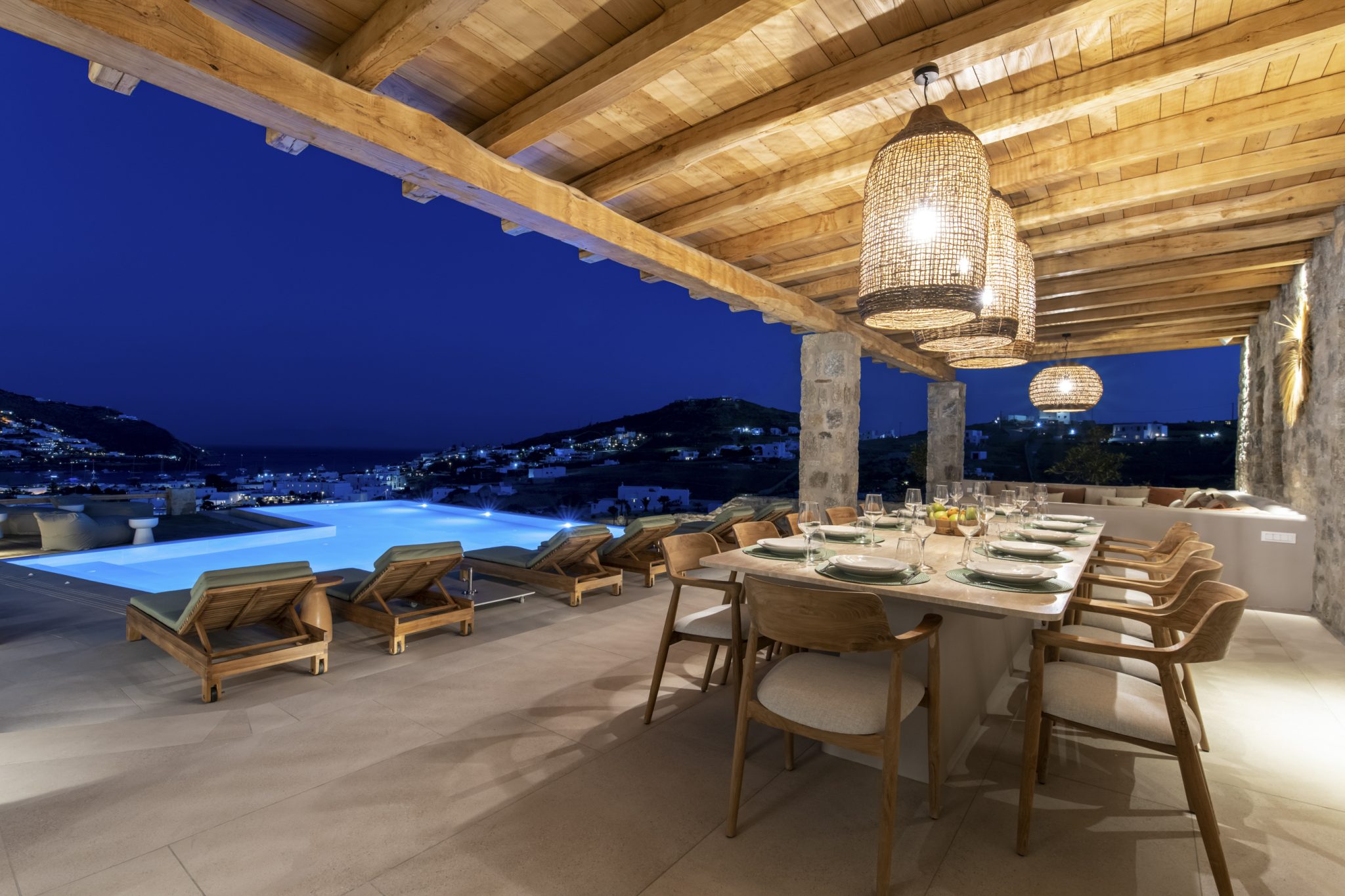 Villa Eden in Ornos-mykonos available for rent by Presidence