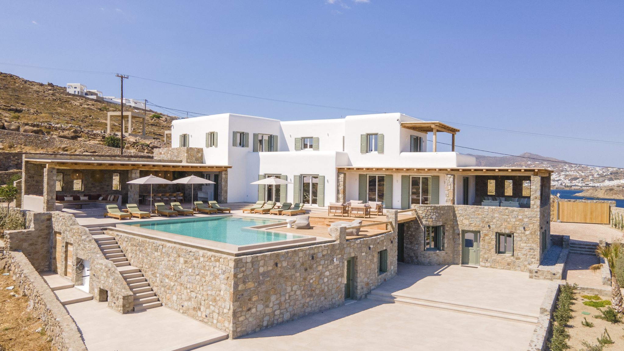 Villa Eden in Ornos-mykonos available for rent by Presidence