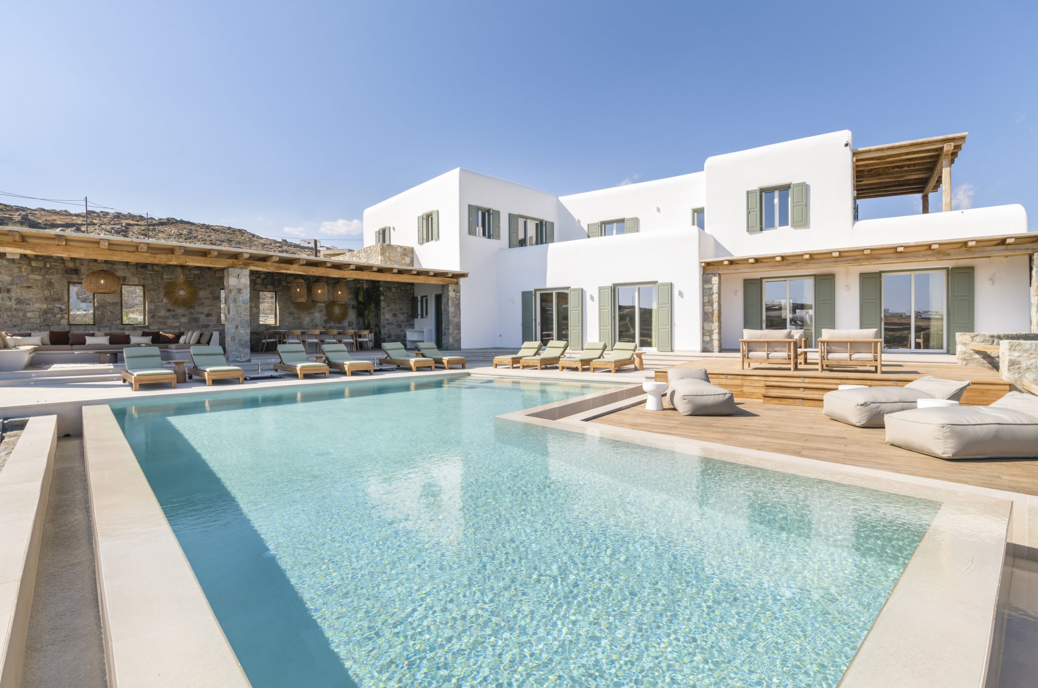 Villa Eden in Ornos-mykonos available for rent by Presidence